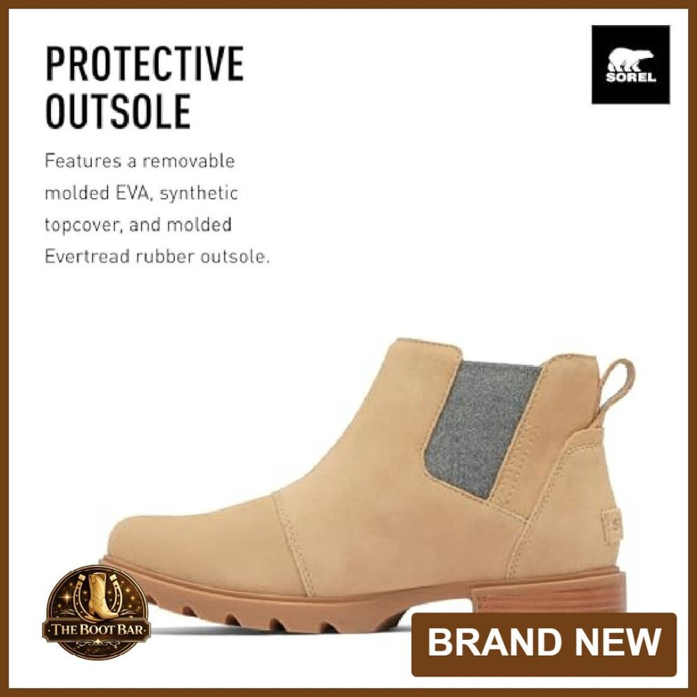 Waterproof Chelsea Boots Women's Size 7 Leather Ankle Boots Slip-On - Picture 4 of 7
